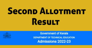 www polyadmission.org second allotment result