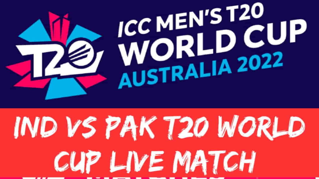 Ind vs Pak T20 World Cup Live Streaming