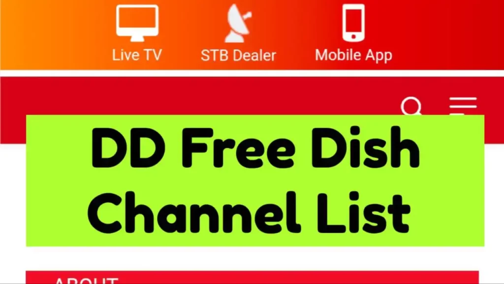 DD Free Dish Channel List 2022
