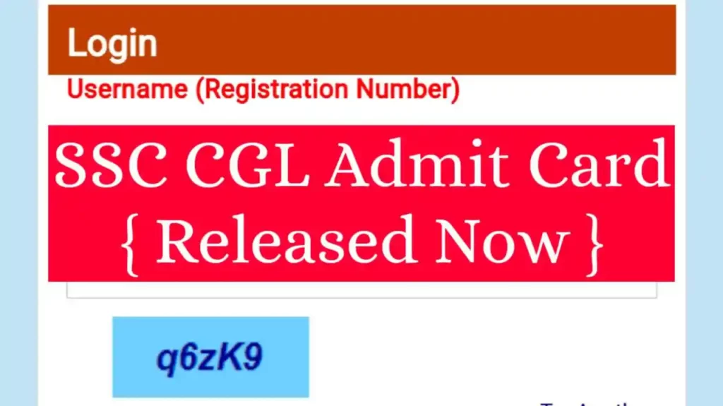 SSC CGL Admit Card 20222