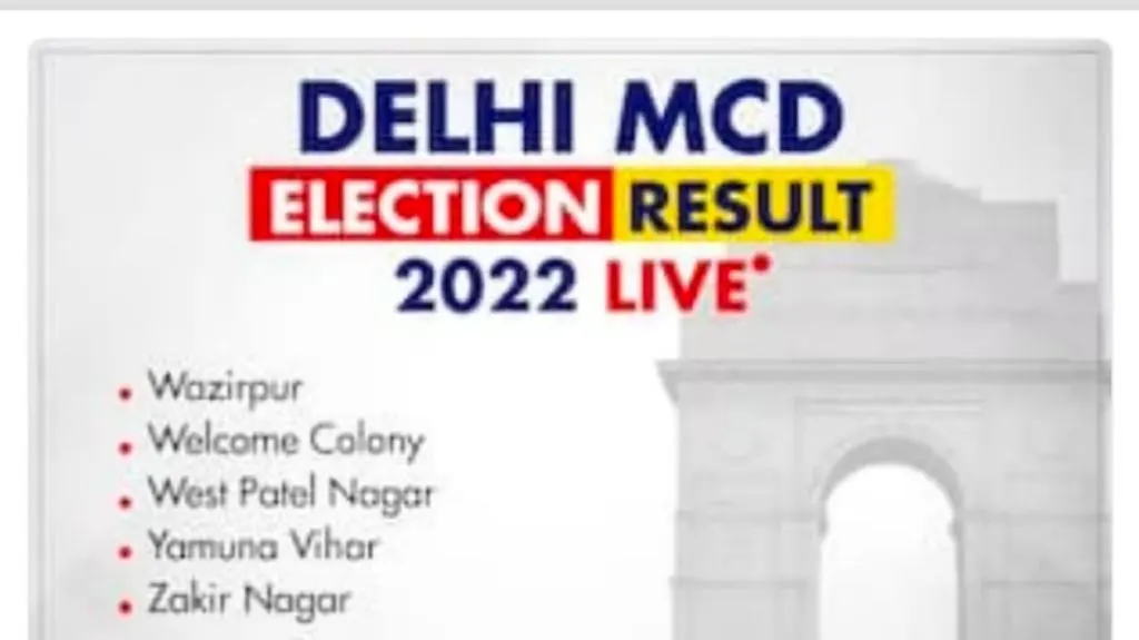Delhi MCD Election Result 
