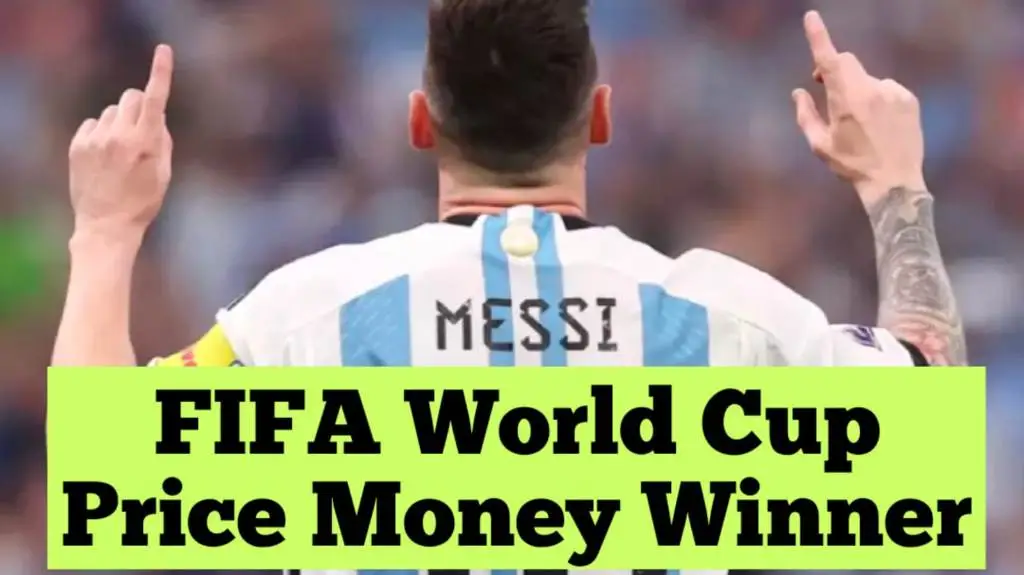 FIFA World Cup Price Money