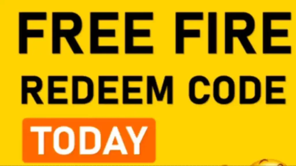 Free Fire Redeem Code Today 2022