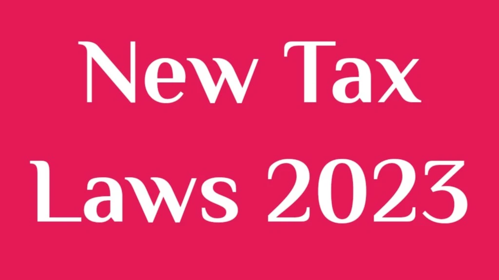 New Tax Laws