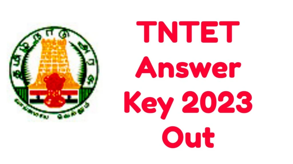 TNTET Answer Key