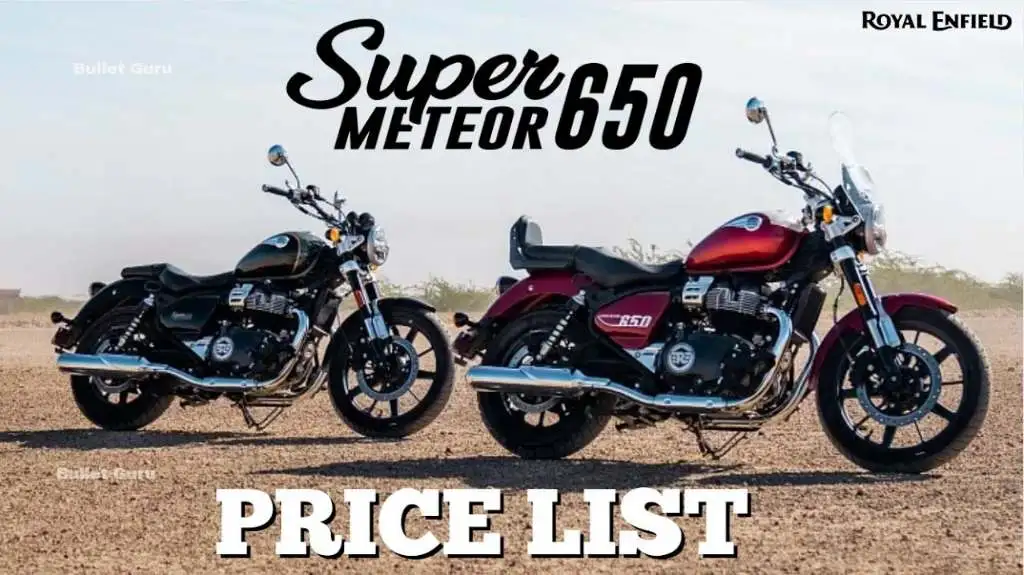 Royal Enfield Super Meteor 650 Price