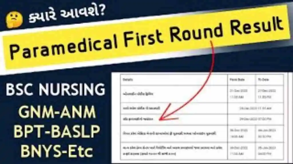 Gujarat Nursing Council Result