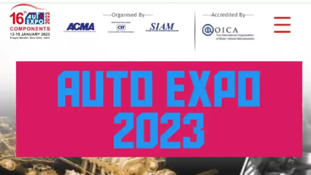 AUTO Expo 2023 Date
