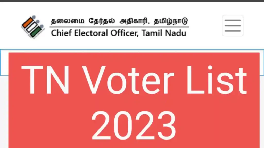 TN Voter List 2023