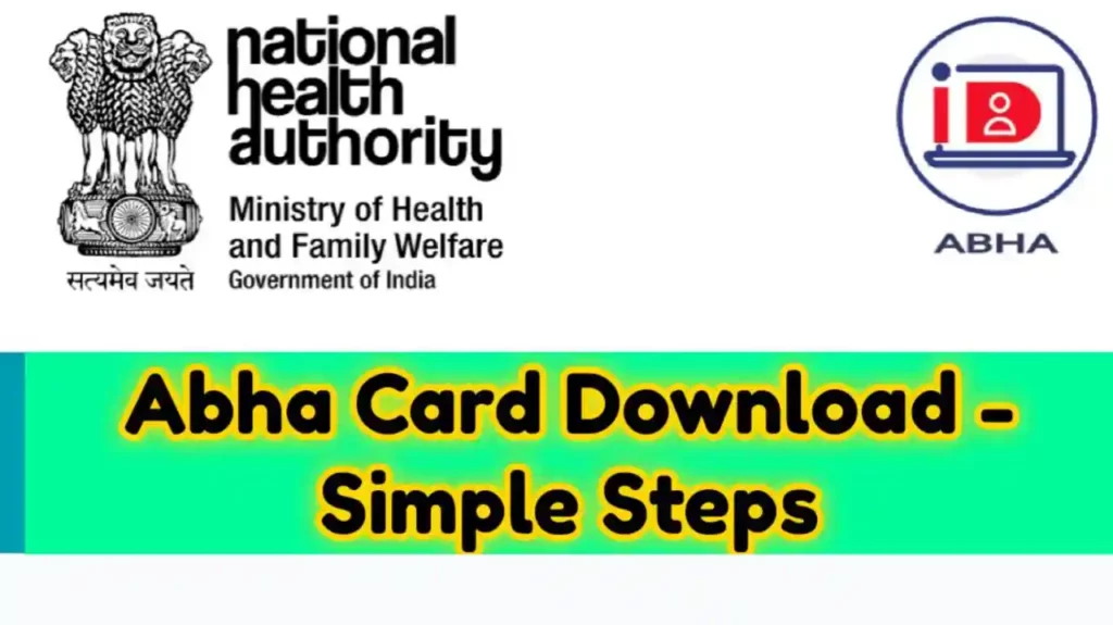 Abha Health Card Download