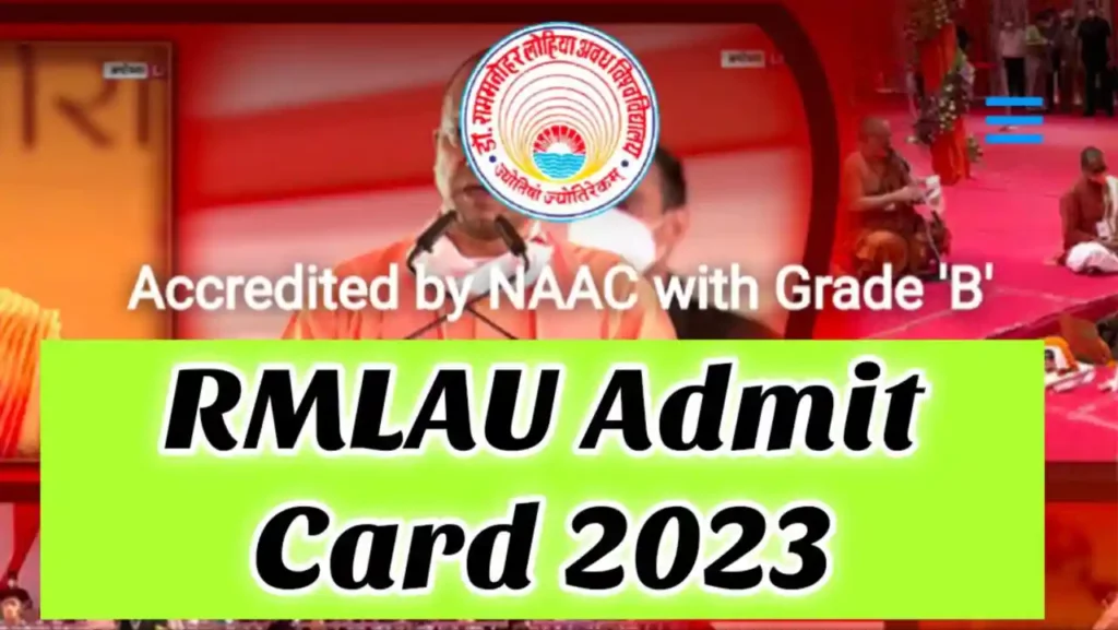 RMLAU Admit Card 2023