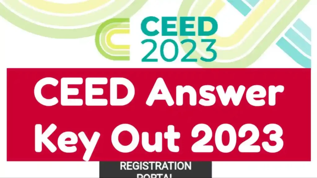 CEED Answer Key 2023