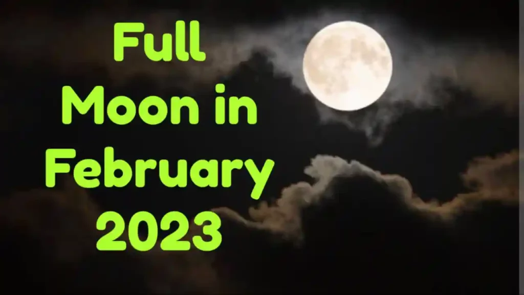 Full Moon in February 2023