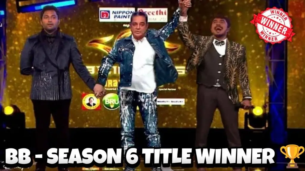 Bigg Boss Tamil Season 6 Winner