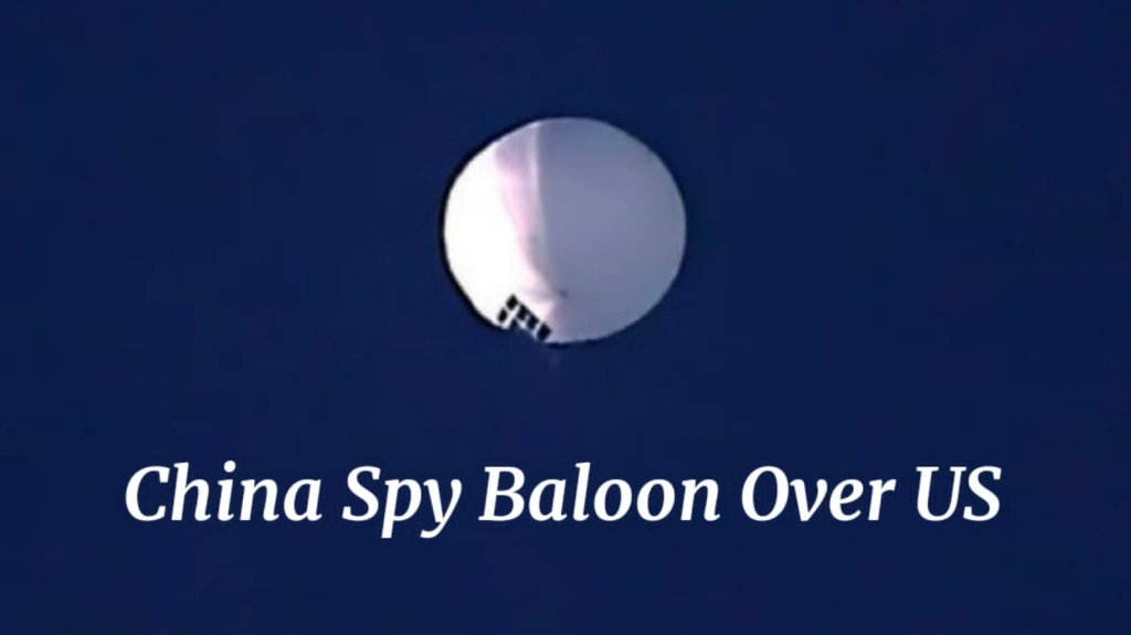 China Spy Balloon Over US