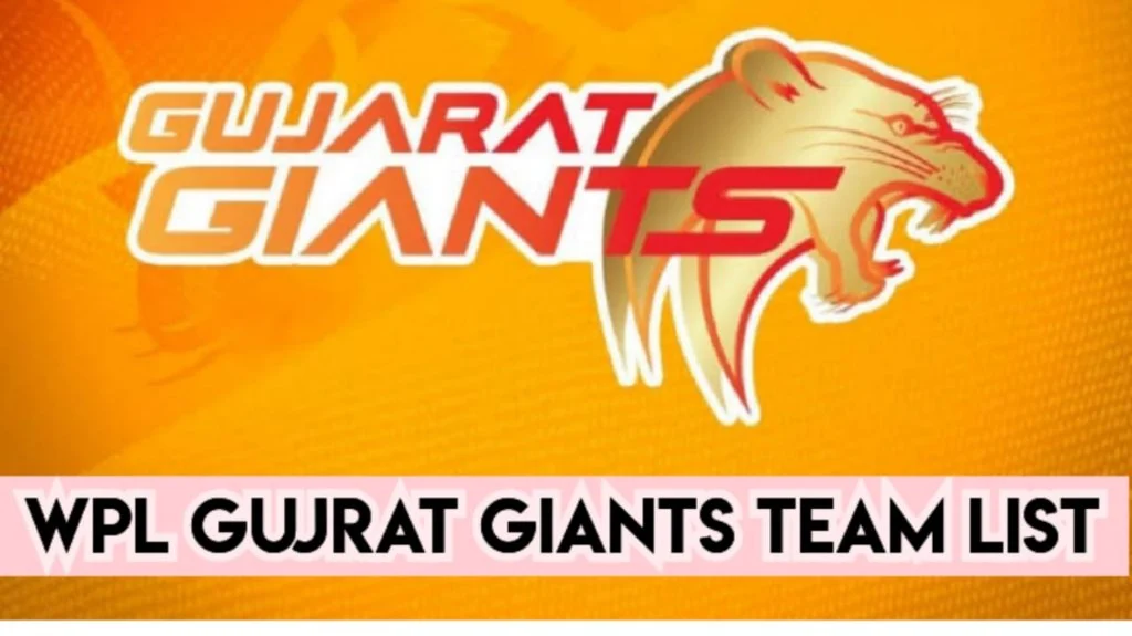 WPL Gujarat Giants Team