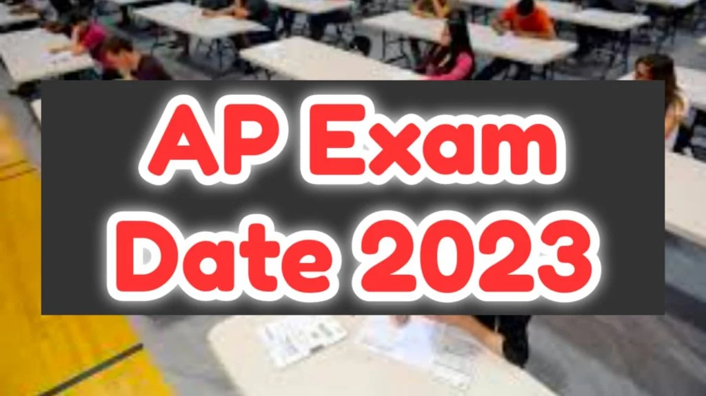 AP Exam Dates
