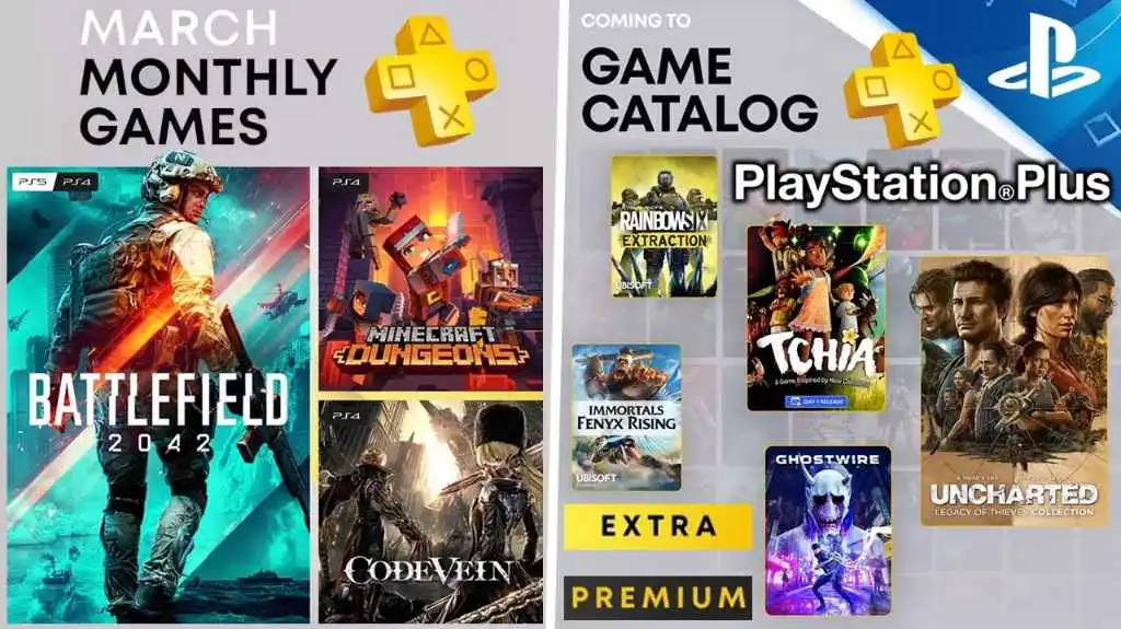 PS Plus Free Games March