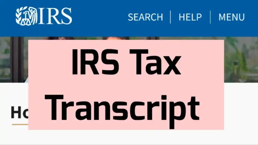 IRS Tax Transcript