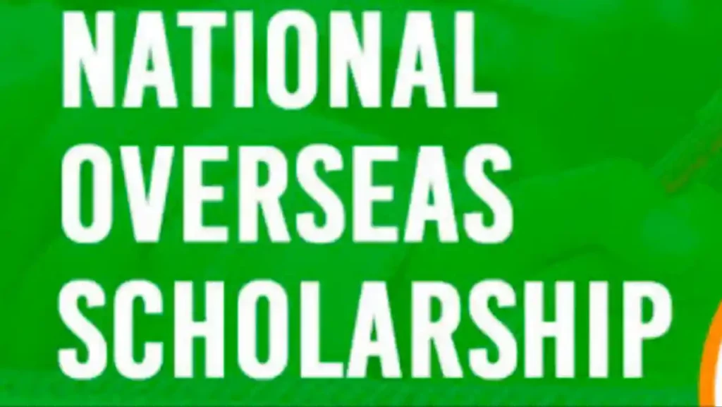 National Overseas Scholarship Registration 2023