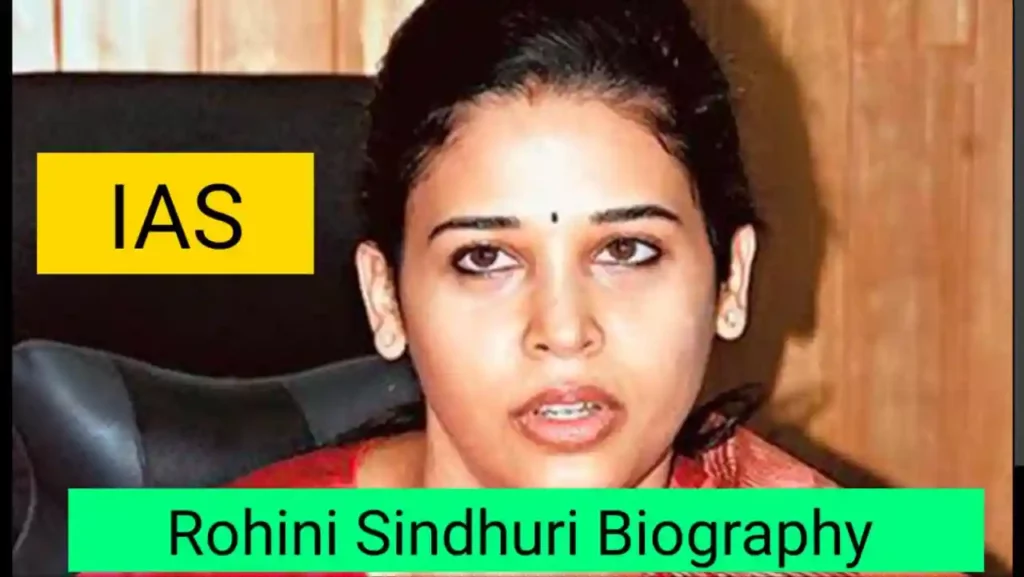 Rohini Sindhuri Biography