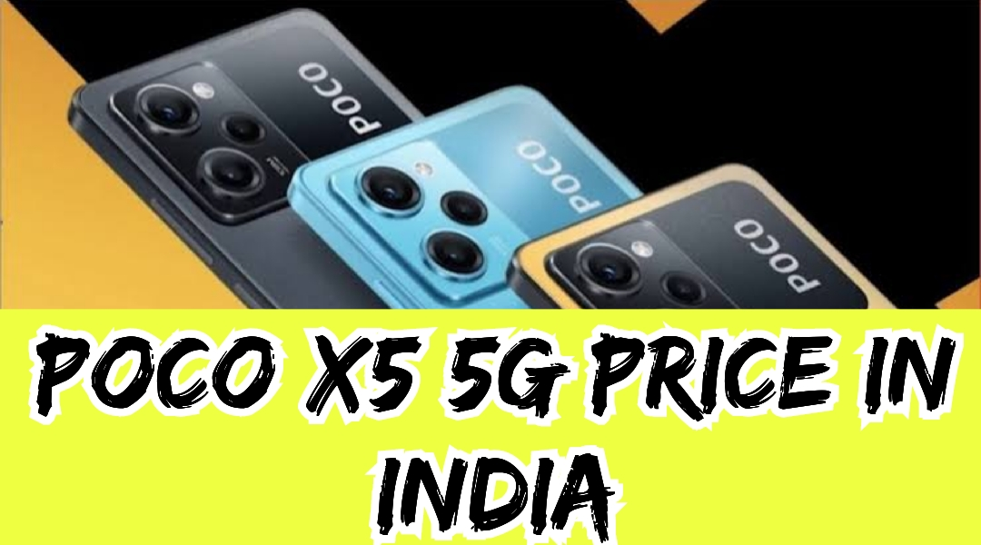 POCO X5 5G Price in India