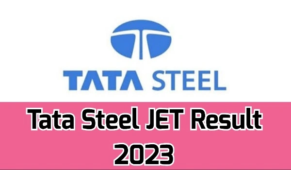 Tata Steel JET Result