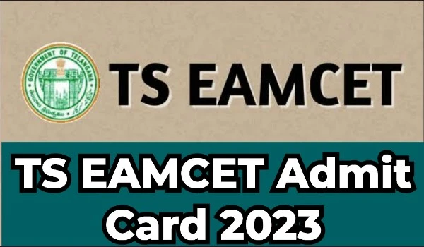 TS EAMCET admit card