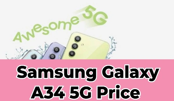 Samsung Galaxy A34 5G Price