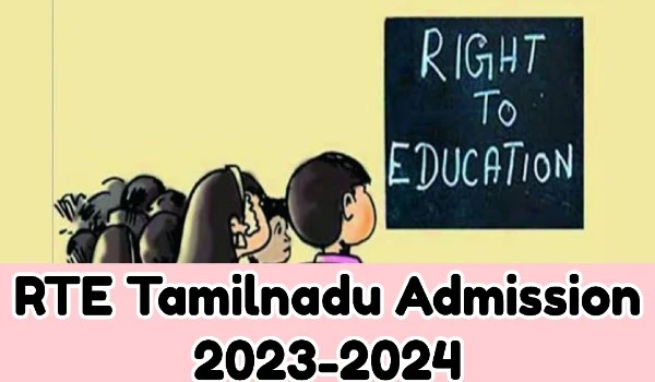 RTE Tamilnadu Admission