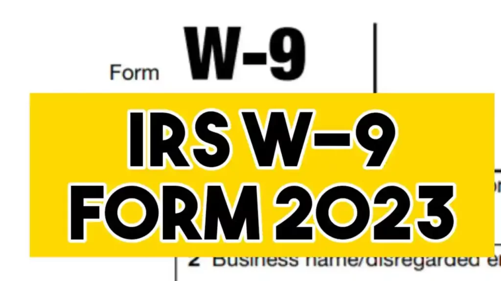 IRS W9 Form 2023 PDF, How to Download Form