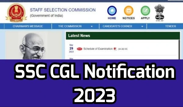 SSC CGL Notification