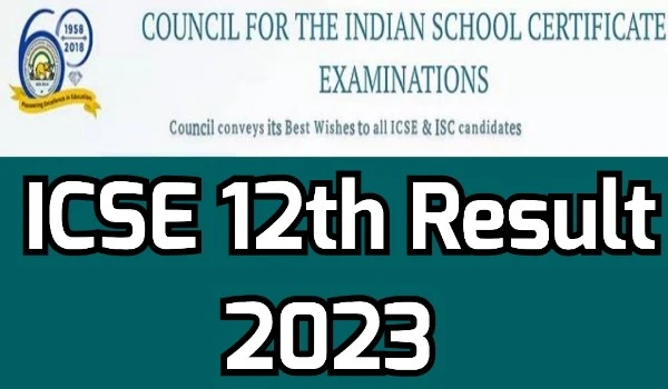 ICSE 12th Result