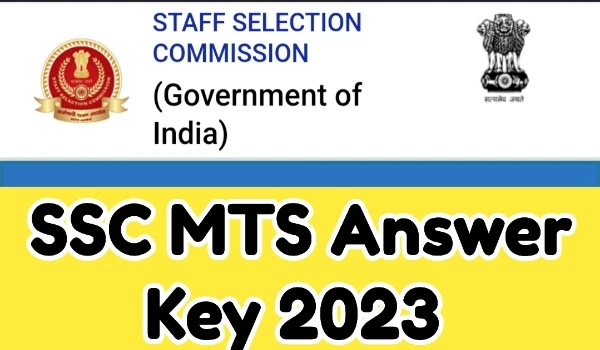 SSC MTS Answer Key 