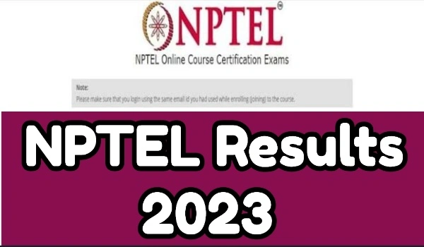NPTEL Results