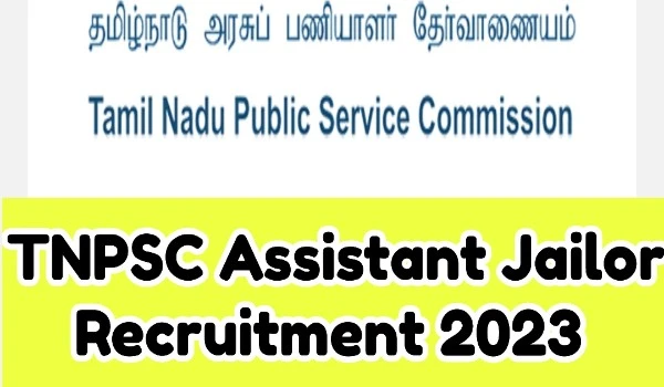 TNPSC Assistant Jailor Recruitment