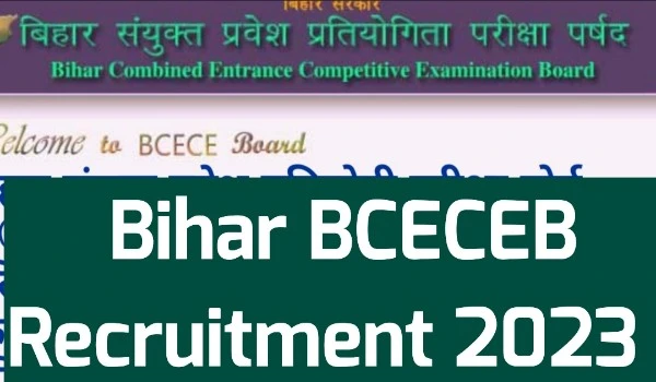 Bihar BCECEB Recruitment