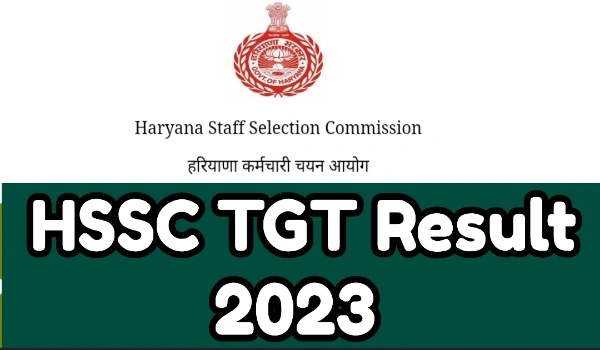 HSSC TGT Result