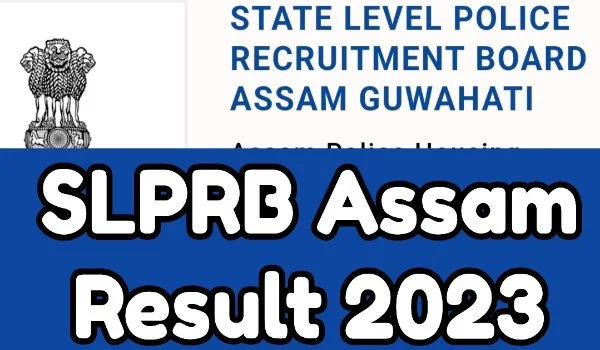 SLPRB Assam Result