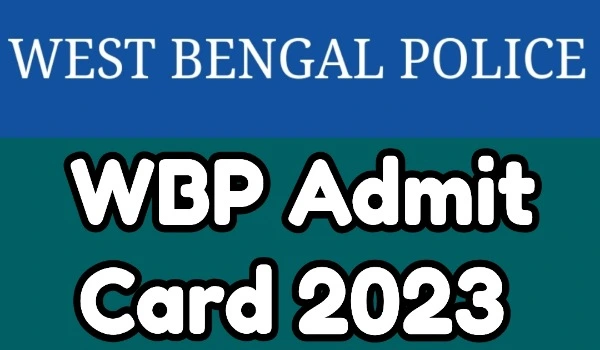 WBP Admit Card
