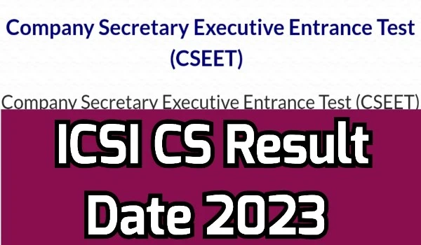 ICSI CS Result Date