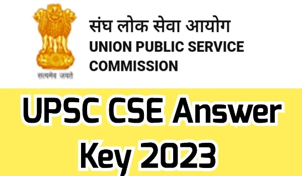 UPSC CSE Answer Key
