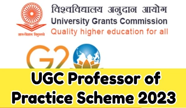 UGC Professor of Practice Scheme